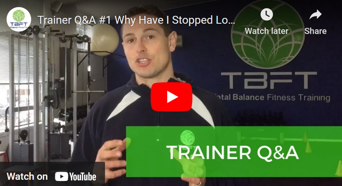 TRAINER Q&A #1 WHY HAVE I STOPPED LOSING WEIGHT?